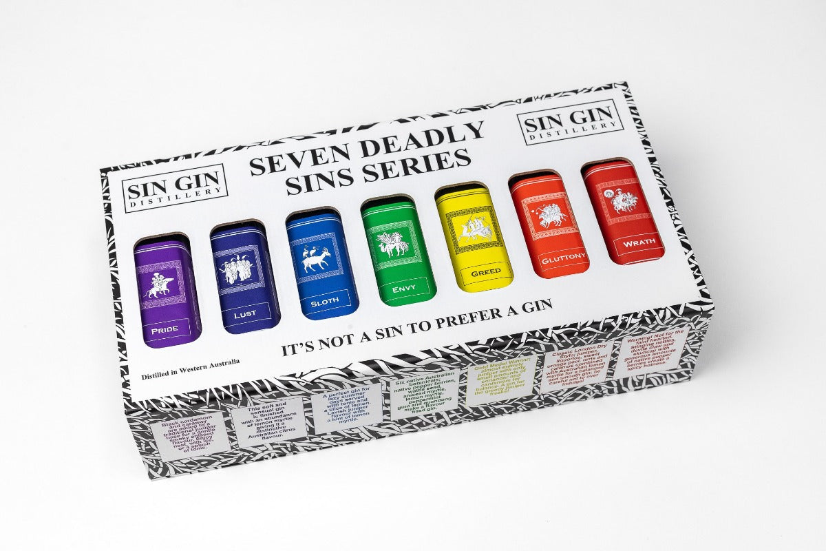 Gift Box: Set of Seven Deadly Sins, 7 x 200ml