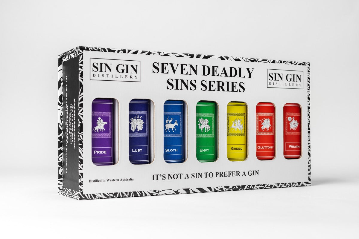 Gift Box: Set of Seven Deadly Sins, 7 x 200ml