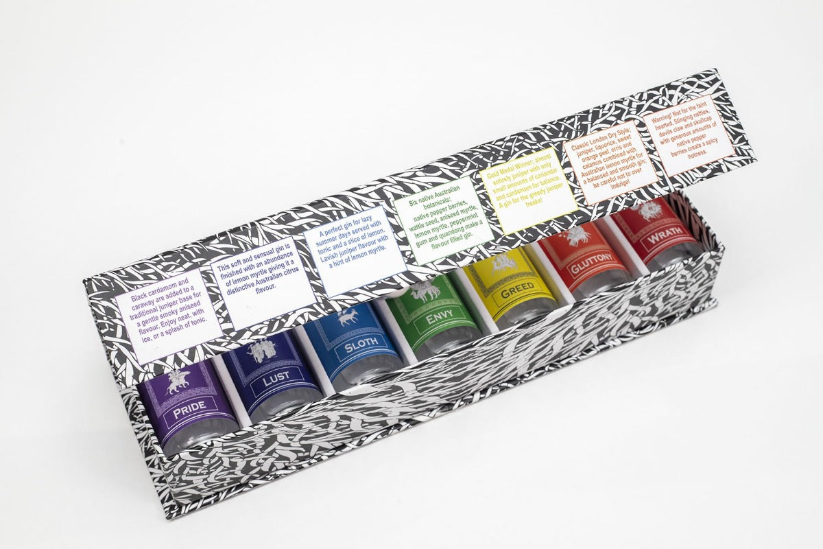 Gift Box: Set of Seven Deadly Sins, 7 x 50ml